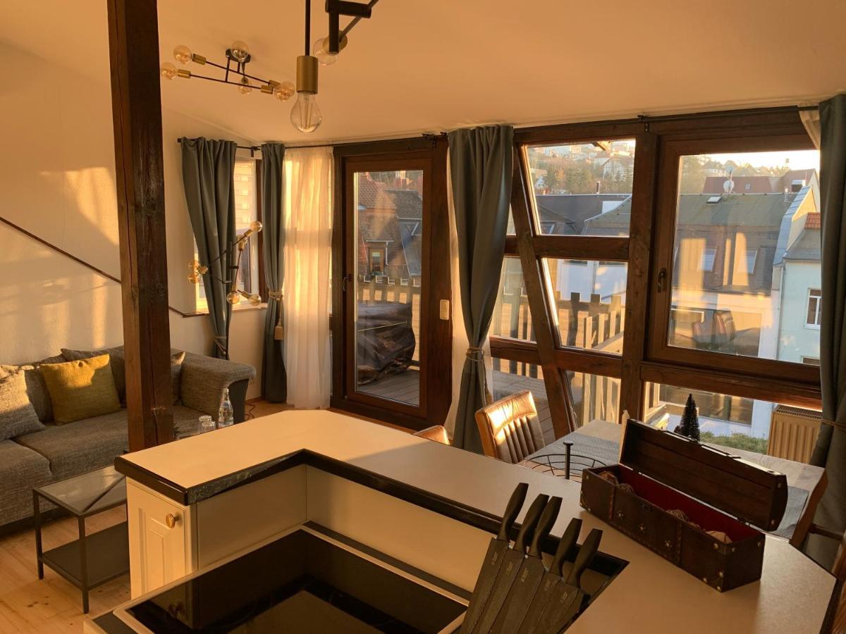Apartment Skyline Of Jena, Luxurioes, Einzigartig, Free Wifi, Parkplatz, Klimatisiert, Zentral Экстерьер фото